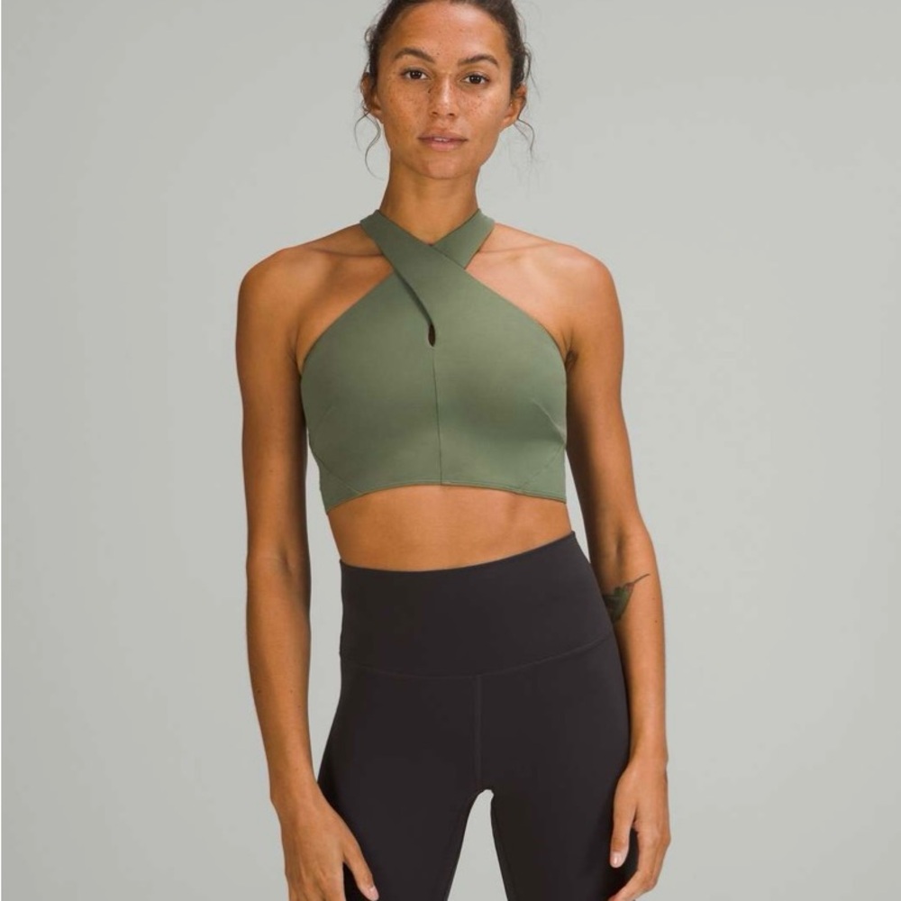 Lululemon Nulu Wrap-Front Longline Bra